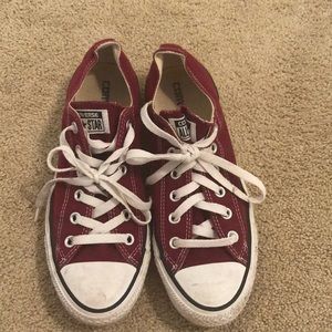 Maroon Converse